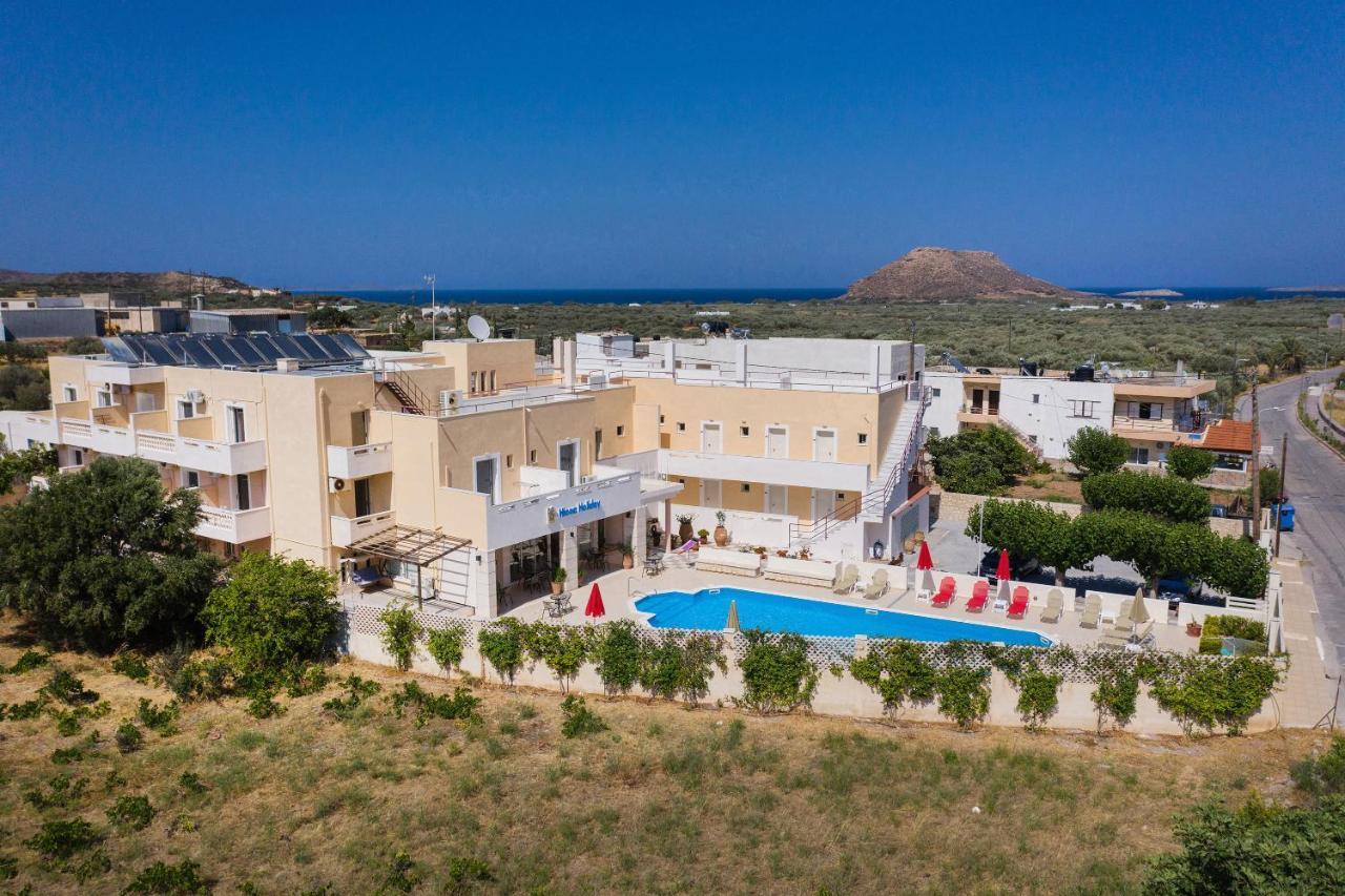 Hiona Holiday Hotel Palekastro Bagian luar foto