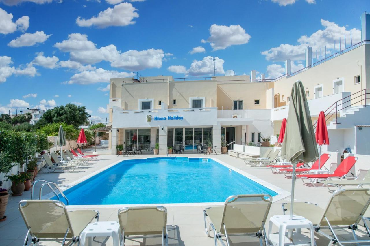 Hiona Holiday Hotel Palekastro Bagian luar foto
