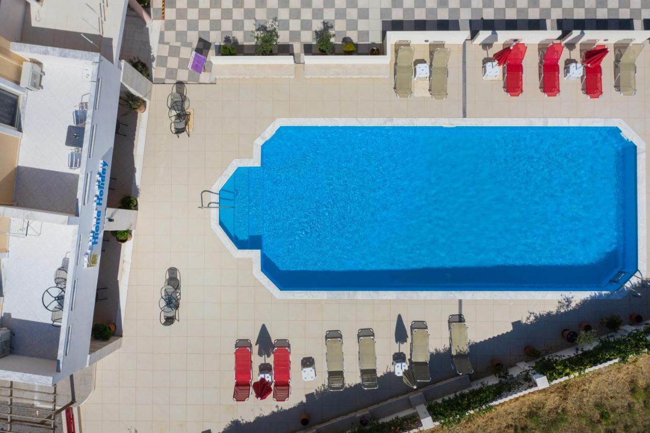 Hiona Holiday Hotel Palekastro Bagian luar foto