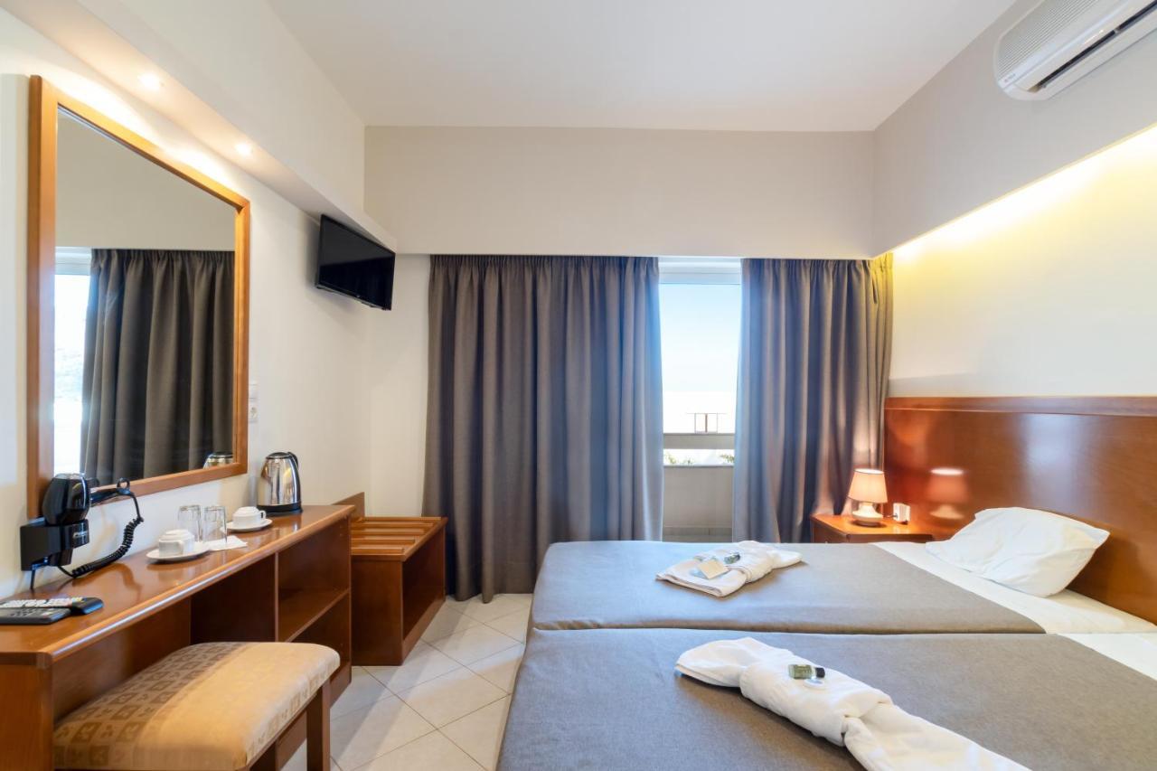 Hiona Holiday Hotel Palekastro Bagian luar foto